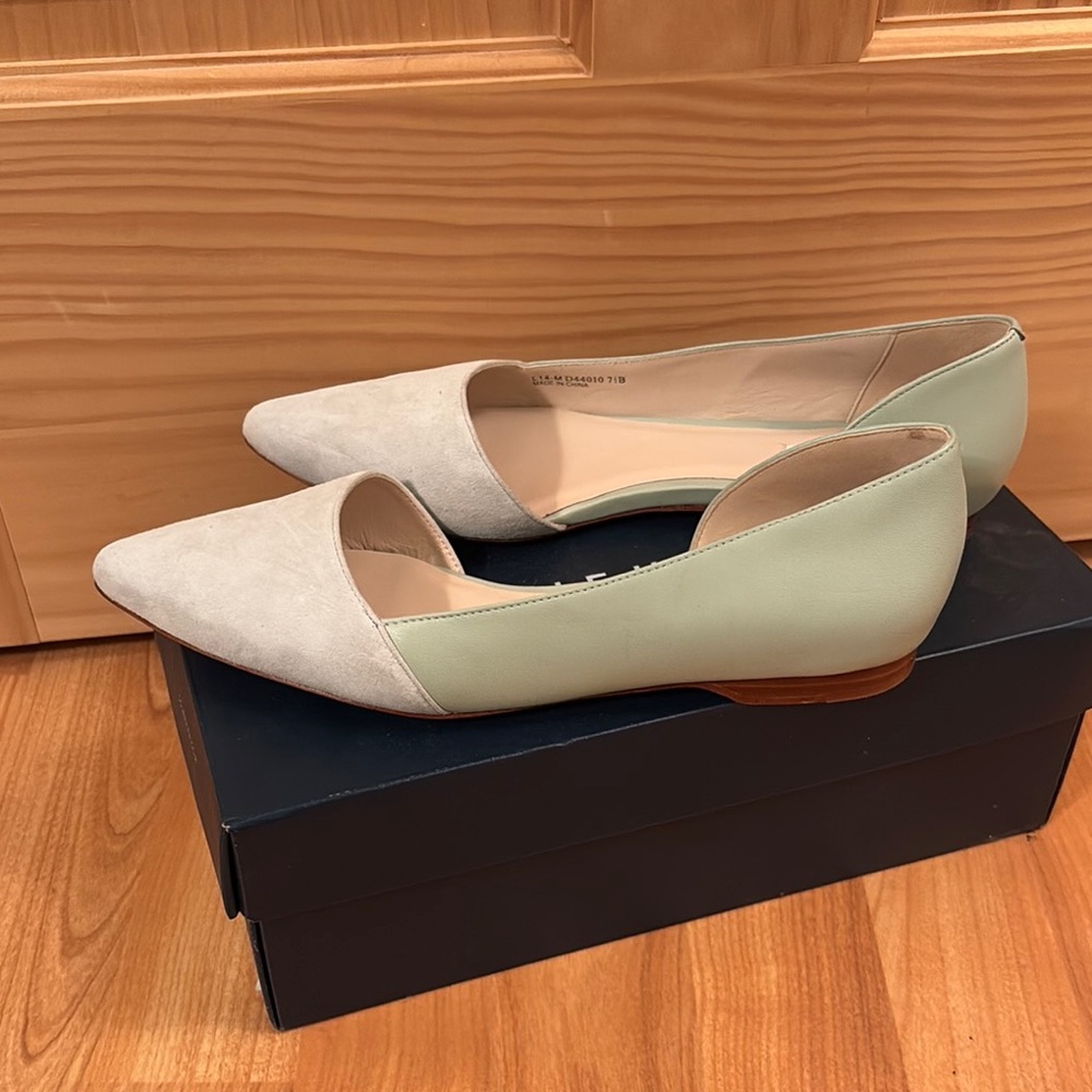 NIB Cole Haan Elegant Two-Tone Women's Flats